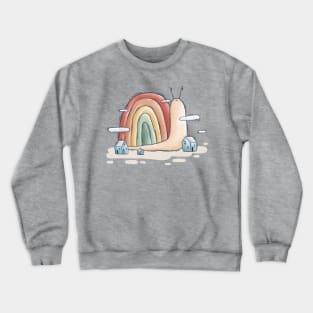 Rainbow Snail Crewneck Sweatshirt